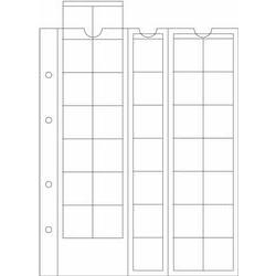 Лист Optima для 35 монет [1 шт] Оптима (Leuchtturm)