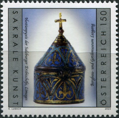 Австрия. 2023. Священное искусство (Почтовая марка. MNH OG)