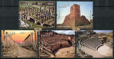 Иордания. 2015. Декаполис (Серия. MNH OG)