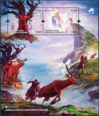 Португалия. 2022. Истории и мифы (Почтовый блок. MNH OG)