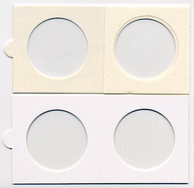 Холдеры для монет самоклеющиеся. Диаметр 39,5 мм [1 шт] (Hartberger)