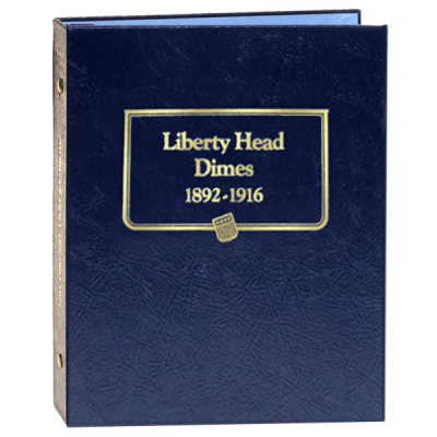 Альбом для монет 10 центов США 1892-1916 (Whitman)