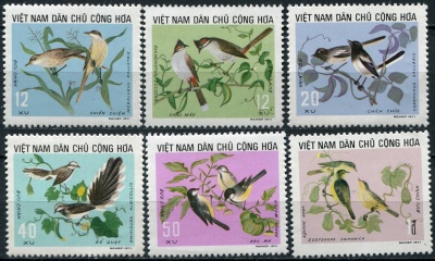 Вьетнам. 1971. Птицы (Серия. MNH OG)