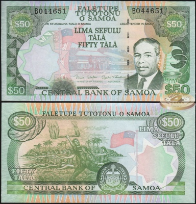 Самоа. 50 тала (Unc) 2005
