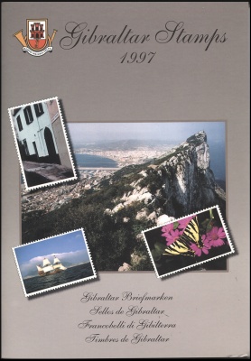 Гибралтар. Годовой набор почтовых марок (24 шт., MNH **) 1997