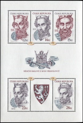 Чехия. 2006. Цари из династии Пржемысловичей (Блок. MNH OG)