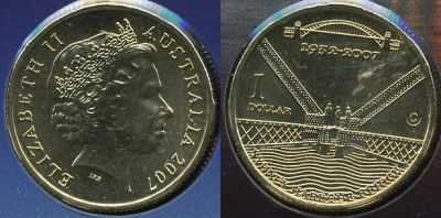 Австралия. 1 доллар. 2007 (Unc)