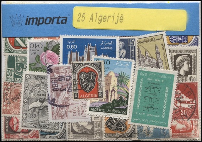 Алжир. Набор почтовых марок (25 шт. Ассорти)