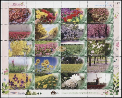 Таиланд. 2012. Туризм (Малый лист. MNH OG)