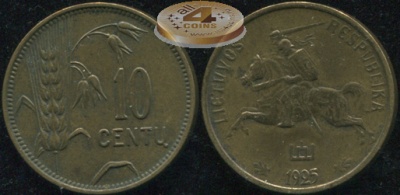 Литва. 10 центов. 1925 (XF+)