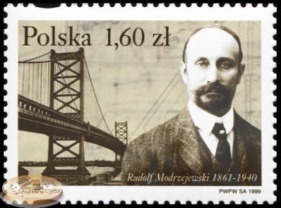 Польша. 1999. Рудольф Моджеевский [1861-1940] (Почтовая марка. MNH OG)