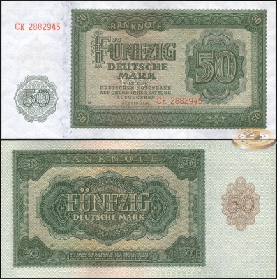 Германия [ГДР]. 50 марок (Unc) 1948
