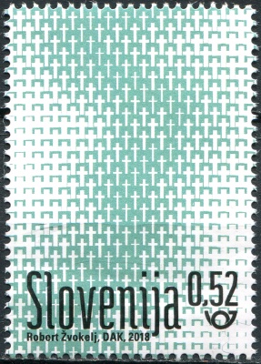 Словения. 2018. Битвы при Изонцо (Почтовая марка. MNH OG)