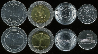 Йемен. Набор №3 (4 монеты) 2003-06