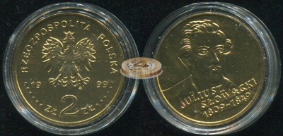 Польша. 2 злотых. 1999 (Unc)