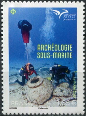 Франция. 2022. Морская археология (Почтовая марка. MNH OG)