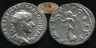 Римская Империя. Гордиан III. антониниан (aXF)