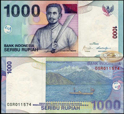 Индонезия. 1000 рупий (Unc) 2009