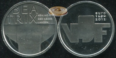 Нидерланды. 5 евро. 2012 (Unc)