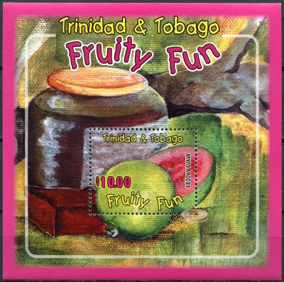 Тринидад и Тобаго. 2004. Фруктовое удовольствие (Блок. MNH OG)