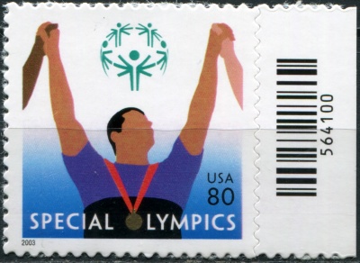США. 2003. Специальная Олимпиада, Дублин (Почтовая марка. MNH OG)