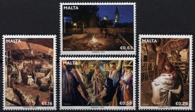Мальта. 2014. Рождество 2014 (Серия. MNH OG)