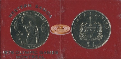 Самоа. 1 тала. 1976 (Box-Unc)