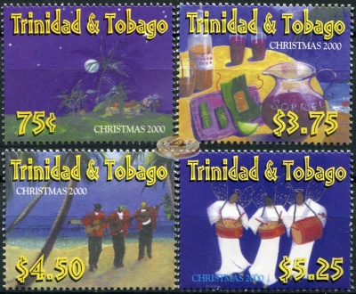 Тринидад и Тобаго. 2000. Рождество 2000 (Серия. MNH OG)