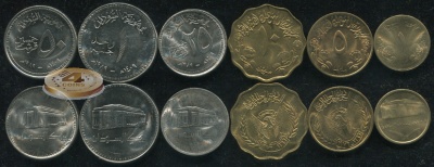 Судан. Набор №5 (6 монет) 1976-89