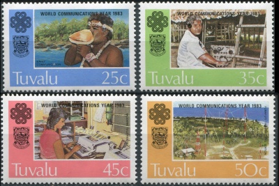 Тувалу. 1983. Международный год связи (Серия. MNH OG)