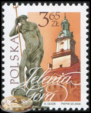 Польша. 2008. Еленя-Гура (Почтовая марка. MNH OG)