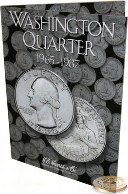 Альбом-фолдер для монет 25 центов США 1965-87 (Harris)