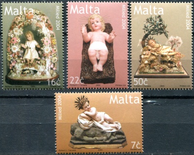 Мальта. 2004. Рождество (Серия Почтовых марок. MNH OG)