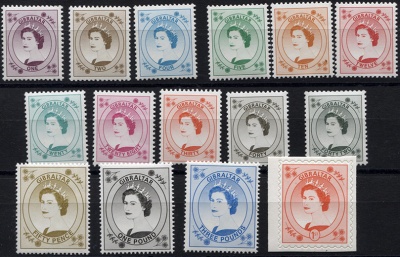 Гибралтар. 1999. Стандартная марка. Елизавета II (Серия. MNH OG)