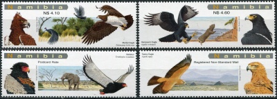 Намибия. 2009. Орлы Намибии (Серия Почтовых марок. MNH OG)