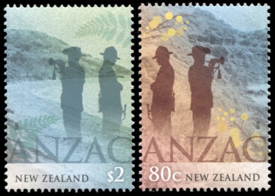 Новая Зеландия. 2015. 100-летие битвы при Галлиполи (Серия. MNH OG)
