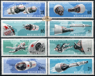 Венгрия. 1966. Пилотируемые космические полеты (Серия. MNH OG)