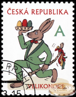 Чехия. 2015. Пасха (Почтовая марка. CTO Гашеная)