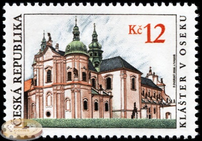 Чехия. 2006. Монастырь в Осеке (Почтовая марка. MNH OG)