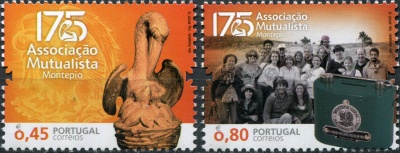 Португалия. 2015. Совместная ассоциация Монтепио - 175 лет (Серия Почтовых марок. MNH OG)