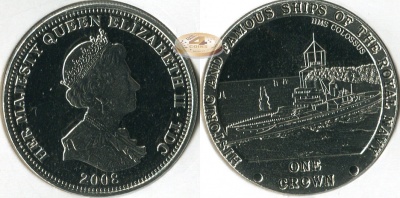 Тристан-да-Кунья. 1 крона. 2008 (Prooflike)
