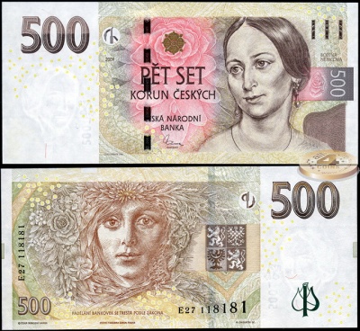 Чешская республика. 500 крон (Unc) 2009