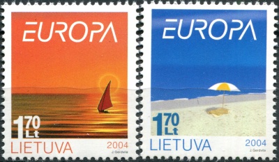 Литва. 2004. Каникулы (Серия Почтовых марок. MNH OG)