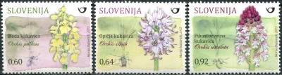 Словения. 2015. Орхидеи Словении (Серия Почтовых марок. MNH OG)