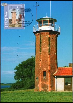 Литва. 2003. Уостадварский маяк (Картмаксимум. M)