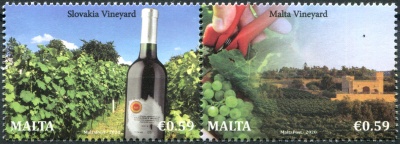 МАльта. 2020. Виноградарство (Сцепка. MNH OG)