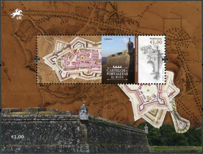 Португалия. 2023. Город-крепость Valença do Minho (Почтовый блок. MNH OG)