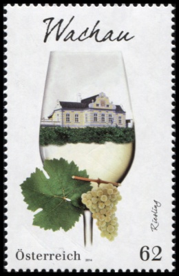 Австрия. 2014. Винодельческий регион Вахау (Почтовая марка. MNH OG)
