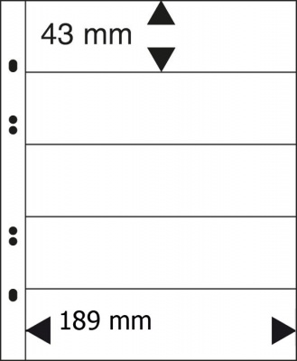 Лист Multi Collect на 5 ячеек [1 шт] (Lindner)