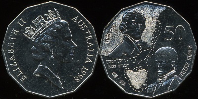 Австралия. 50 центов. 1998